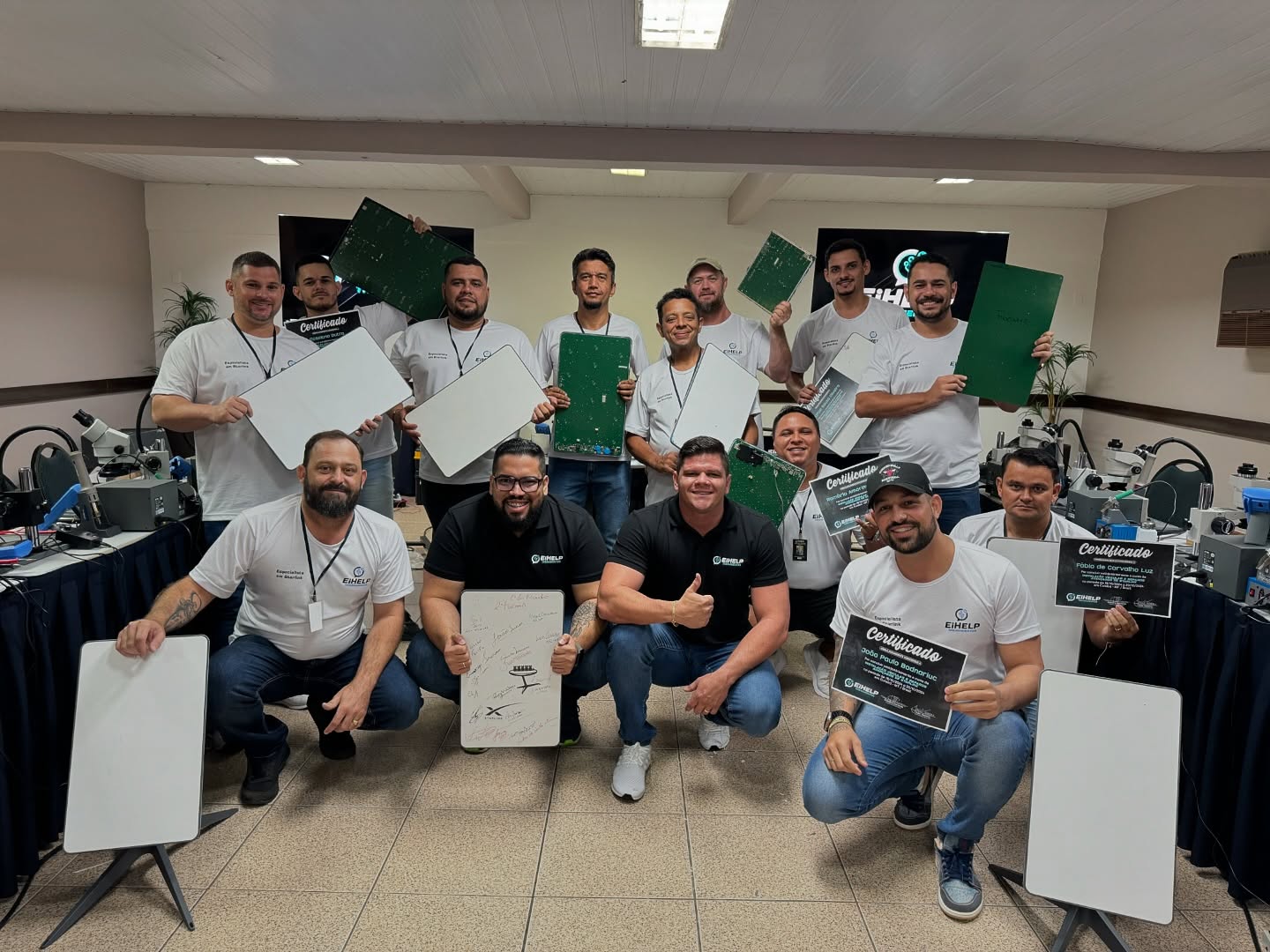 Turma presencial com certificados — EiHelp Treinamentos